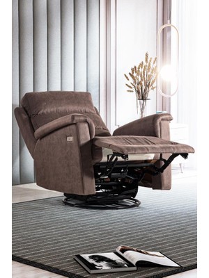 Niron Yatak Niron Tesla Elektrikli Multi Fonksiyonel Tv / Baba Koltuğu - Recliner Berjer