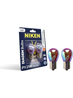 Odea Ampul 12V 93 Diadem (PY21W) Amber BAU15S 2li Nkn 063 001 01 07