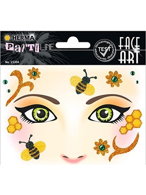 Odea Face Art Decor Yuz Susleme Etiketi Bal Arisi