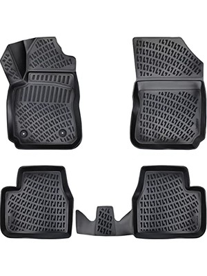 Odea Rizline Citroen Cactus 2014 Sonrası Uyumlu 3D Havuzlu Paspas