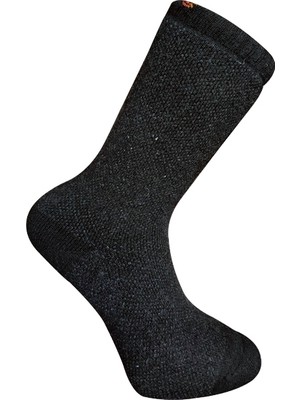 Savage Pro Çorap Huskey Havlu Kuzu Yünü Erkek Çorabı Füme 41-44 (13903)