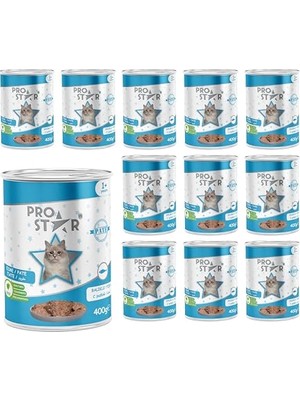 Odea Yetişkin Kedi Balıklı Pate 400 gr x 12 Adet