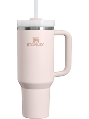 Odea Stanley Quencher H2.0 Flowstate Pipetli Termos Bardak 1.18 Litre - Pembe Kuvars (Rose Quartz) | Paslanmaz Çelik
