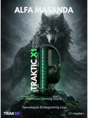 Odea Traktıc X1 – Rgb Işıklı Gaming Kulaklık Standı | Remote Controller, USB Güç Bağlantılı, Masaüstü Kulaklık Standı, Dayanıklı Oyun Kulaklığı Tutucu, Pc Oyuncu Kulaklık Aksesuarı Için Premium Tasarım