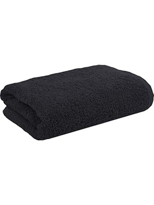 Odea Basic Desensiz Spor Havlusu El Havlusu Yüz Havlusu Baş Havlusu (Siyah)