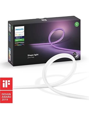 Odea Philips Hue Outdoor Renkli Akıllı LED Şerit, 5 Metre Aydınlatma - 25.000 Saat Ampul Kullanım Ömrü