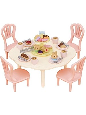 Odea Sylvanian Families - 5742 Kahve ve Pasta Seti - Oyuncak Bebek Evi Mobilyası