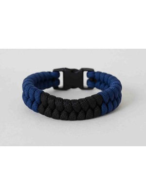 Verde Bjj Mavi Kuşak Paracord Bileklik – Jiu Jitsu Blue Belt Erkek & Kadın Sporcu Aksesuarı