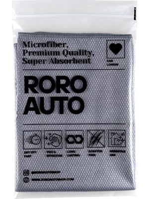 Odea Olimpos Mikrofiber Oto Cam Bezi 50X70 Gri