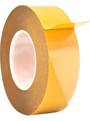 Odea Çift Taraflı Filmik Film Şeffaf Bant Şerit Montaj Bandı 48 mm x 25 Metre Çok Amaçlı Güçlü 1 Adet