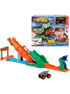 Odea Hot Wheels Monster Trucks Timsahı Devir Oyun Seti JJN45