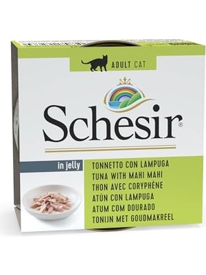 Odea Jelly Ton Balığı ve Mahi Mahi Balığı Jöle Içinde Yetişkin Kedi Konservesi 85G
