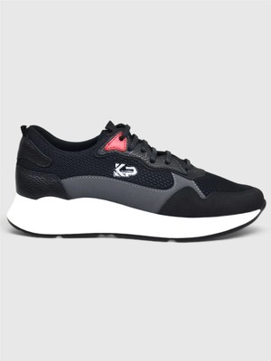 King Paolo B1039 ACTIVE SPOR - SİYAH - ERKEK AYAKKABI