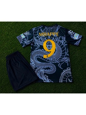 Candy Cup R. Madrid 2024/25 Sezon Dragon Desenli Kylian Mbappe Çocuk Forma 2li Set