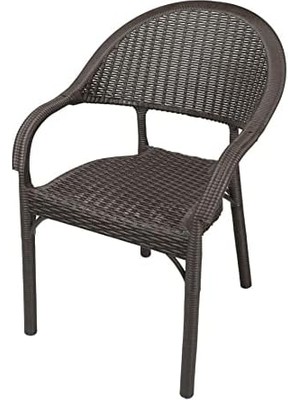 Asitan Mandella Eylül Rattan Koltuk (2 Adet) Kahverengi