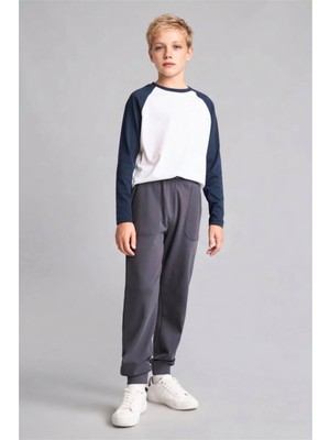 Defacto Jogger Fit Antrasit Erkek Çocuk Eşofman Altı H9233A8/AR150