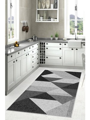 Asitan Confidence Home Dijital Baskı Yıkanabilir Kaymaz Taban Mutfak Halısı