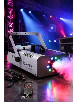Asitan Quenlite QL-2200 Dmx Rgb Sis Makinası 2200 Wattı Dmx Kontrollü LED Işıklı