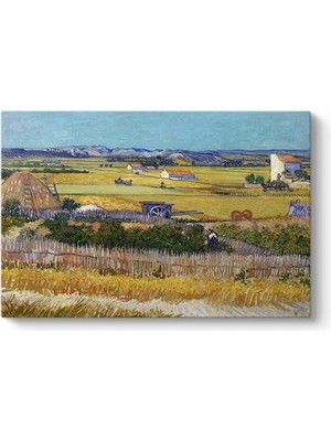 Asitan Vincent Van Gogh - The Harvest Tablosu 90 x 60