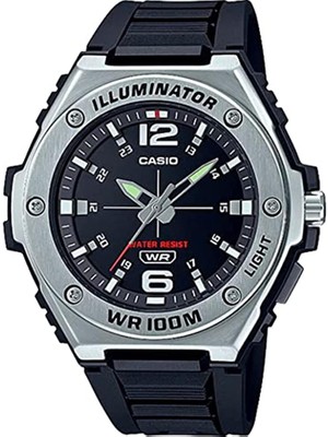 Asitan MWA-100H-1AVDF Kol Saati, Gri-Siyah, Standart