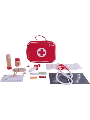 Asitan Classic World 54419 Ahşap Doktor Seti, Çok Renkli