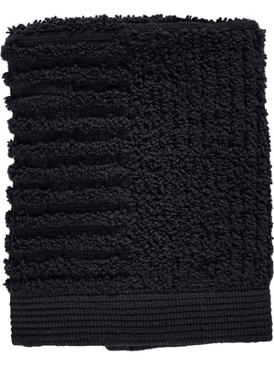 Asitan Klasik Yüz Havlusu SIYAH%100 Pamuk 30X30 cm