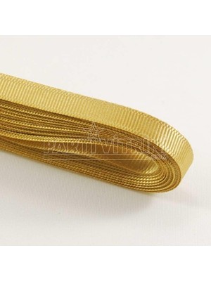 Asitan Parti Vitrini Gold (Altın) Grogren Kurdela 1 Cm. x 10 Metre