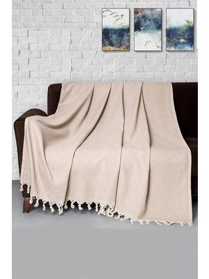 Asitan Trendy Koltuk Örtüsü Bej 170 x 300
