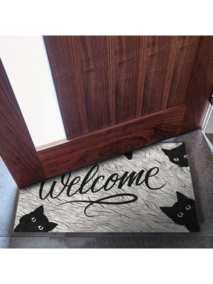Asitan Tasarımlı Dekoratif Kapı Önü Paspas, Dış Mekan/ev Içi/banyo/mutfak/yatak Odası/giriş Pasp
