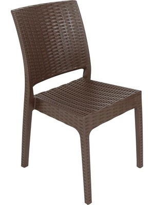 Asitan Mandella Elit Rattan Sandalye Eko Kahverengi