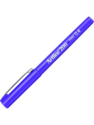 Asitan Artline 200N Fine Keçe Uçlu Yazı Kalemi Uç:0,4 Mm, Mor