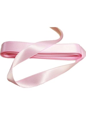 Asitan Benim Marifetlerim - Pembe Saten Kurdele 4 cm 10 Metre