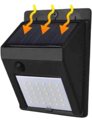 Asitan Technosmart Güneş Enerjili Şarj Olabilen 20 Ledli Bahçe Aydınlatma Lambası Dış Mekan Lambas�