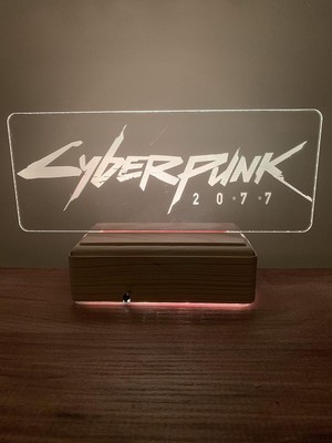 Asitan Modiwa Cyberpunk 16 Renk Gece Lambası