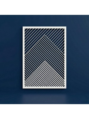 Asitan Metal Duvar Sanatı, Metal Geometrik Dekor, Minimalist Duvar Sanatı, Metal Duvar Dekoru, Iç Dekor