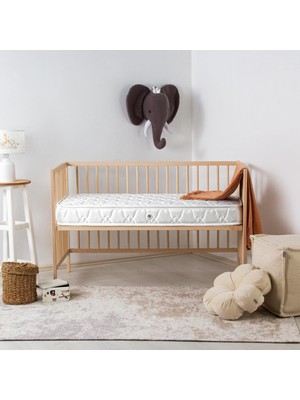Asitan Yatak Bebek Happy Baby 70X130 Beyaz