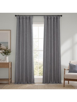 Asitan BOCH-LN18513-84 Oda Karartma Perdeleri, Yatak Odası Için, 127 x 213 Cm, Blazer Grisi