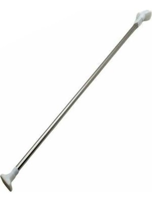Asitan Gardolap Içi Paslanmaz Çelik Askı Borusu 70-120CM Arası Uzayıp Kısalan Ayarlı Sağlam Gardrop