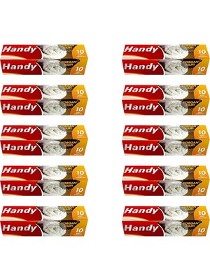 Asitan Handy Vakumsuz Şeffaf Yorgan Yastık Battaniye Nevresim Kılıfı Poşeti Torbası - 10 Adetlik 10