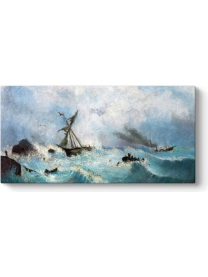Asitan Rafalowicz - Karadeniz De Fırtına Tablosu 160 x 80