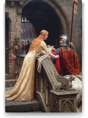 Asitan Edmund Blair Leighton - Tanrı Korusun Tablosu - 70X100CM