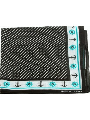 Hace Bazaar Çapa Dümen Desenli Bandana 50*50