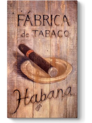 Asitan Habana Tabaco Tablosu 40 x 70