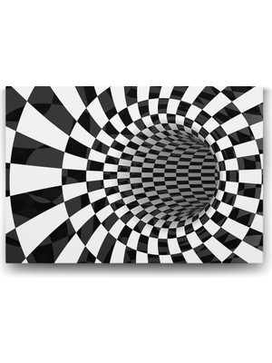 Asitan Vortex 3D Tablosu - 60X40CM