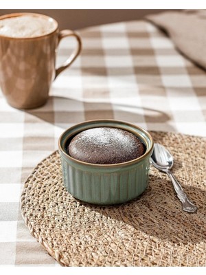 Asitan Madame Coco Kleby 2'li Sufle Kabı - Kahverengi Madame Coco