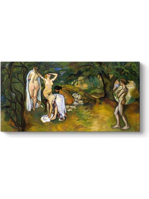 Asitan Suzanne Valadon - Yaşam Sevinci Tablosu 100 x 50