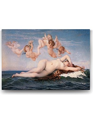 Asitan Alexandre Cabanel - Birth Of Venus Tablosu - 45X30CM