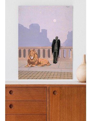 Asitan Homesickness - Rene Magritte Sanatsal Poster 70 x 100