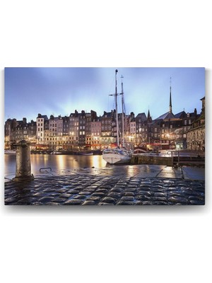 Asitan Amsterdam Iskele Tablosu - 75X50CM