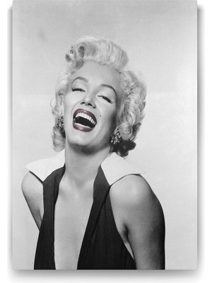 Asitan Marilyn Monroe Kahkaha Tablosu - 60X90CM